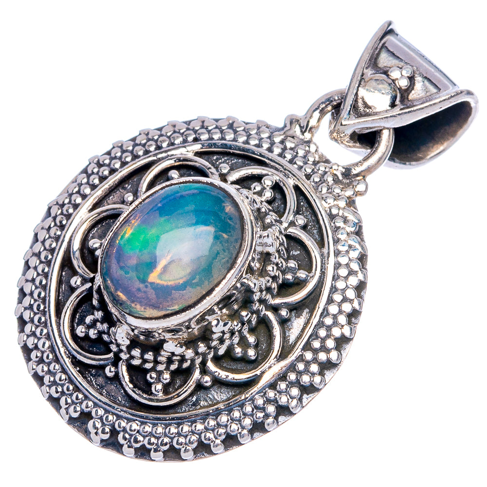 Rare Pendant 1 1/4" (925 Sterling Silver) P40281