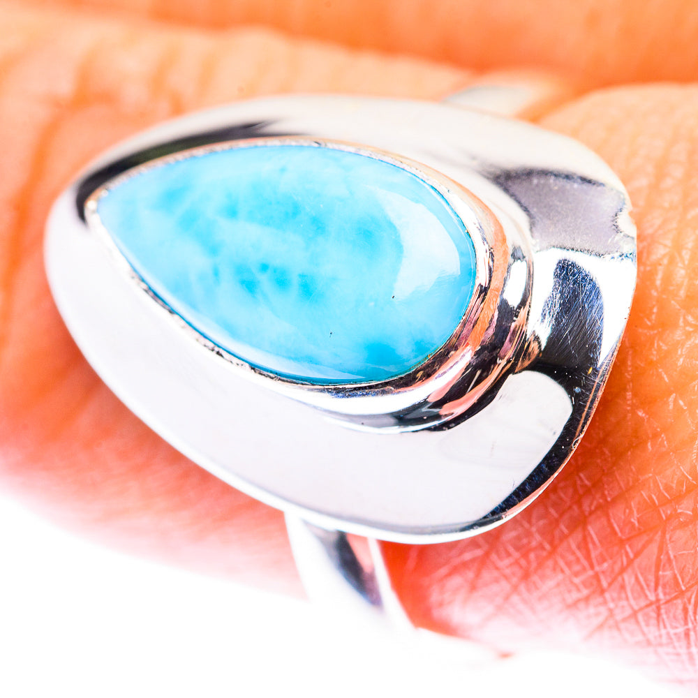 Larimar Ring Size 9.75 (925 Sterling Silver) RING140141