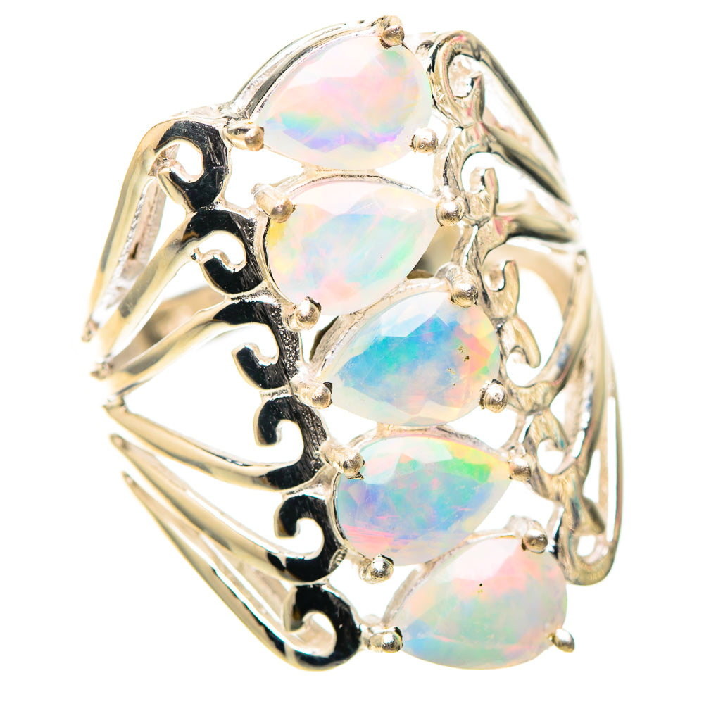 Ethiopian Opal Ring Size 7.5 (925 Sterling Silver) RING138840