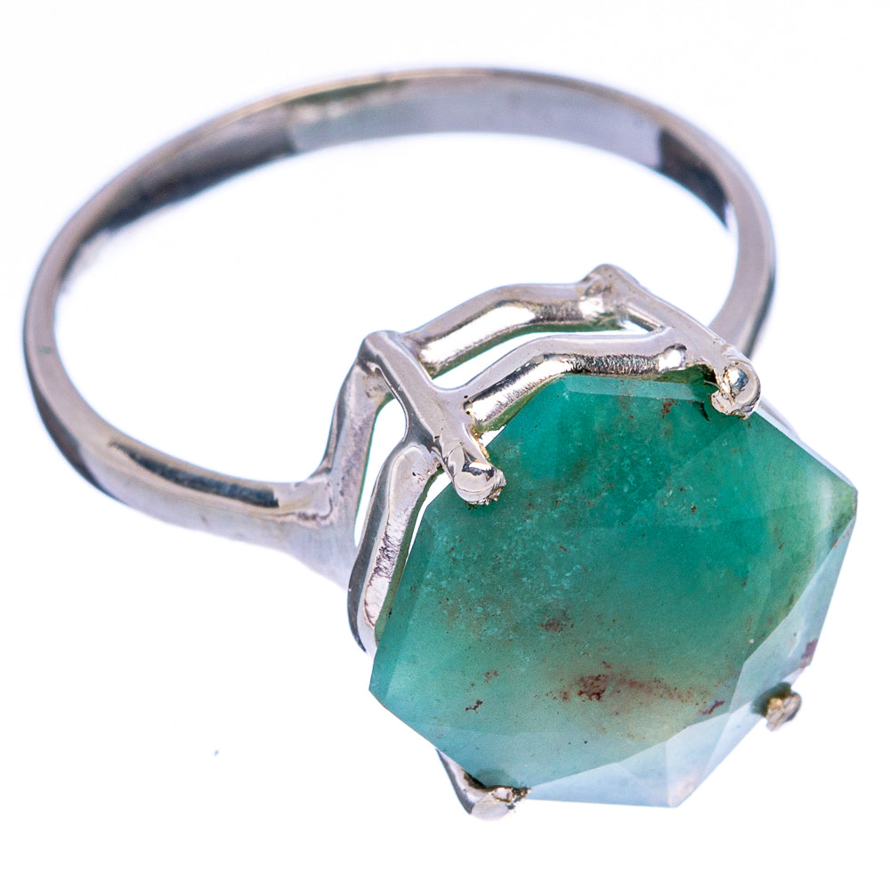Rare Gem Silica Ring Size 6.55 (925 Sterling Silver) R146643