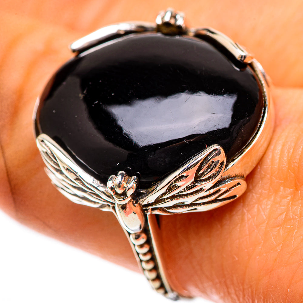Black Onyx Ring Size 9.5 (925 Sterling Silver) RING138940