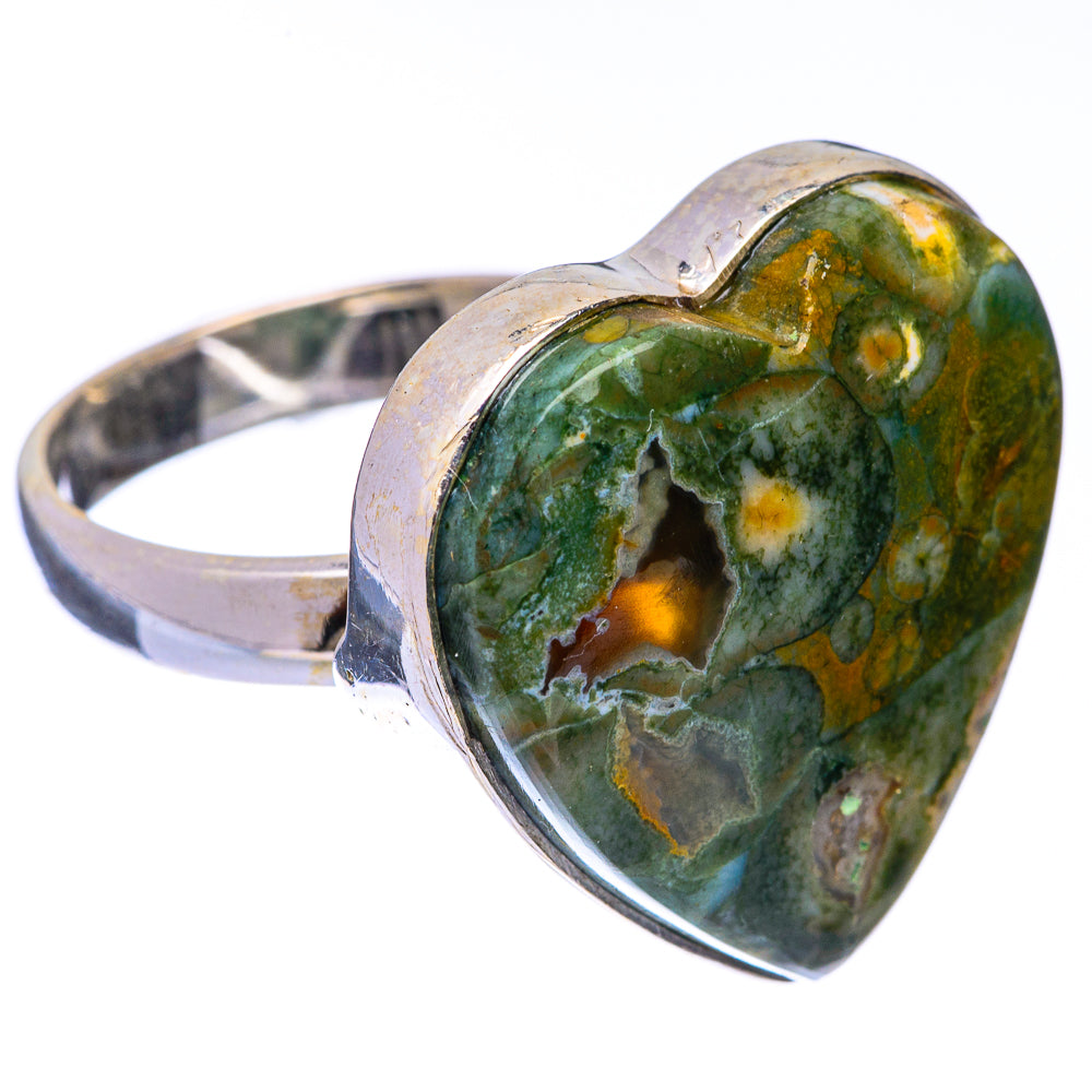 Rainforest Opal Ring Size 7.5 (925 Sterling Silver) R141083
