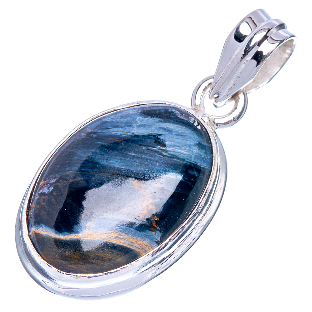 Pietersite Pendant 1 3/8" (925 Sterling Silver) P40486