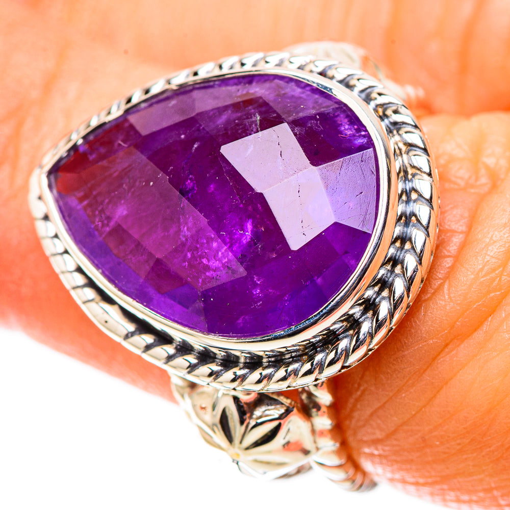 Premium Amethyst Ring Size 6.25 (925 Sterling Silver) RING138122