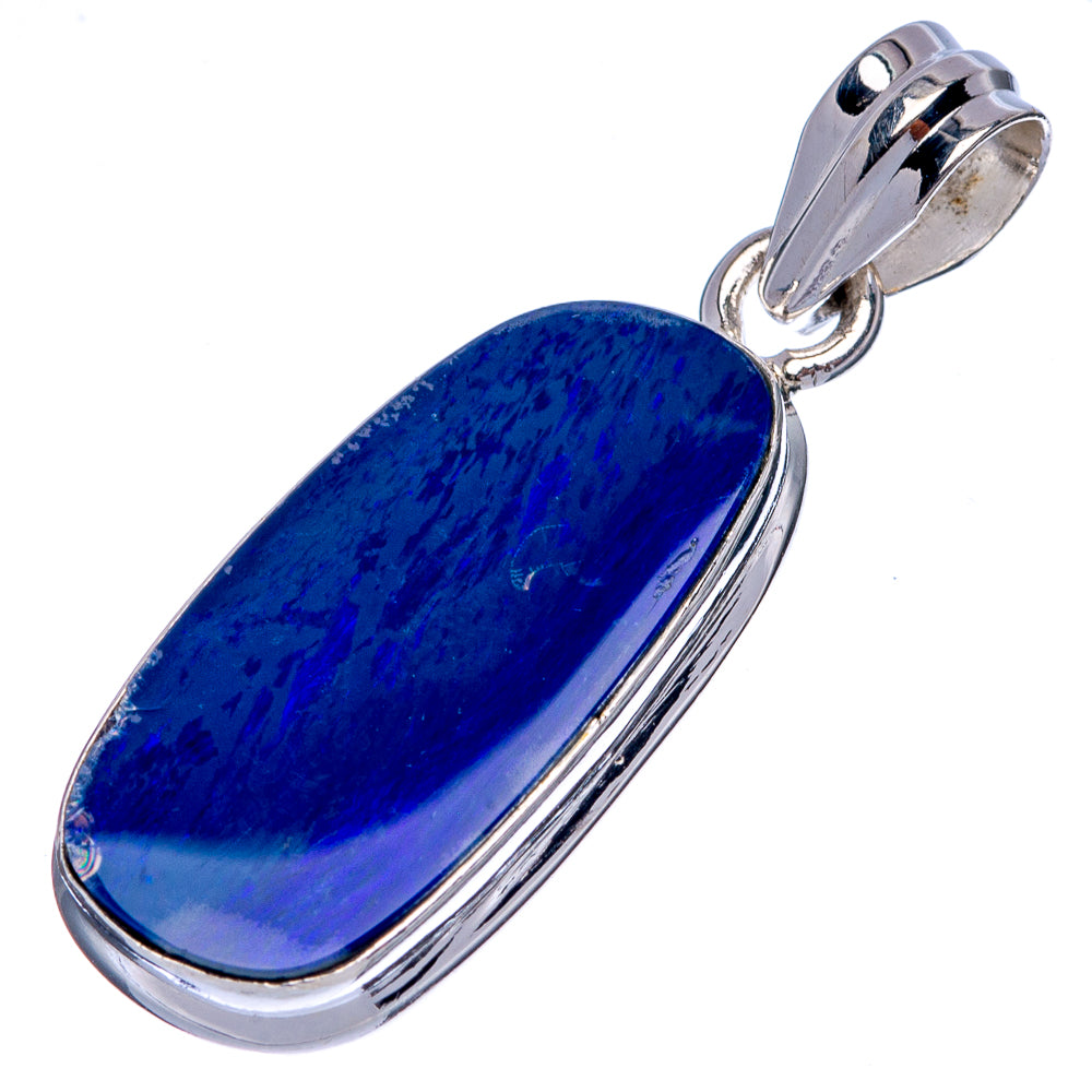 Rare Australian Fire Opal Pendant 1 1/2" (925 Sterling Silver) P39955