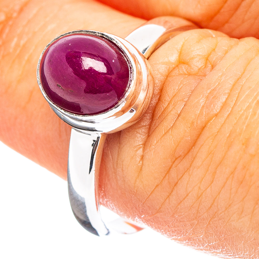 Premium Ruby Ring Size 8 (.925 Sterling Silver)