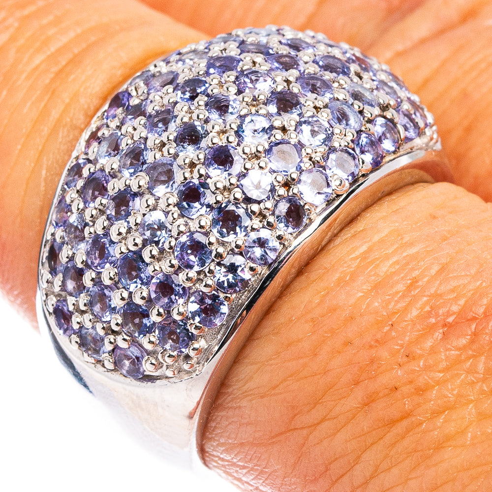 Premium Tanzanite Ring Size 7.5 (.925 Sterling Silver)