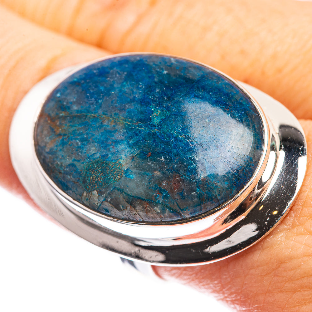 Large Apatite Ring Size 9 (925 Sterling Silver) R143151