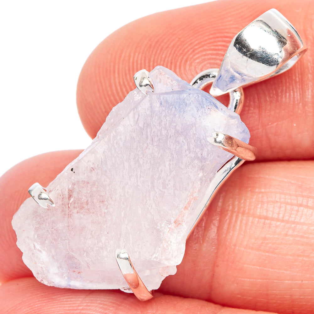 Rare Dumortierite Pendant 1 1/4" (925 Sterling Silver) P41550