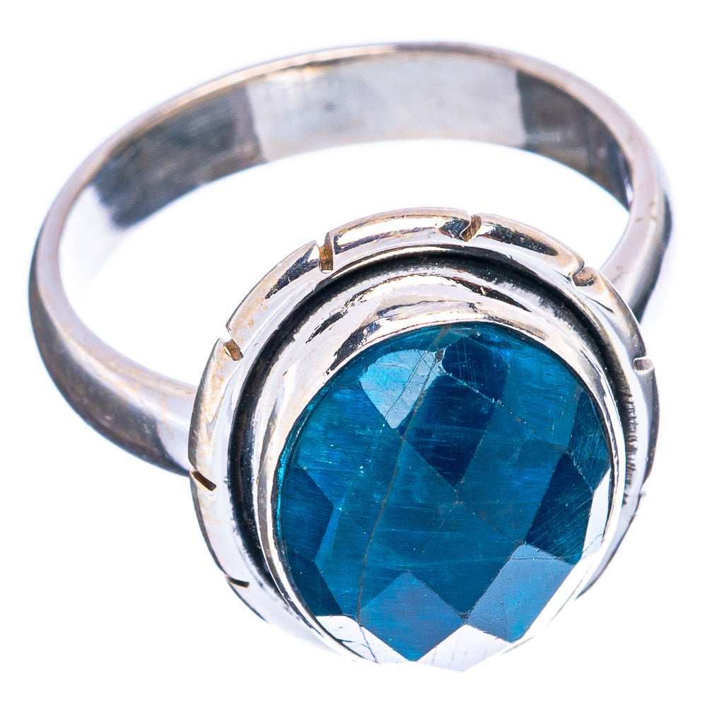 Rare Apatite Ring Size 6.25 (925 Sterling Silver) R5065