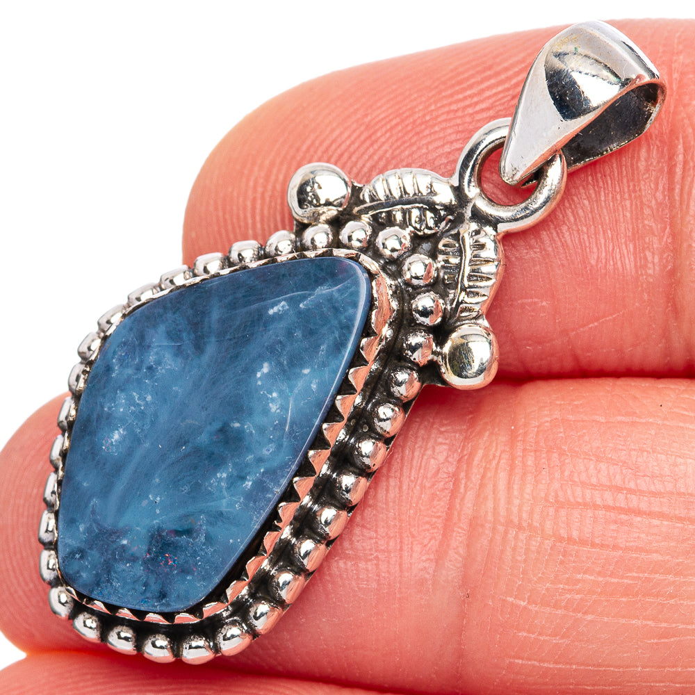 Doublet Opal Pendant 1 3/8" (925 Sterling Silver) P42135