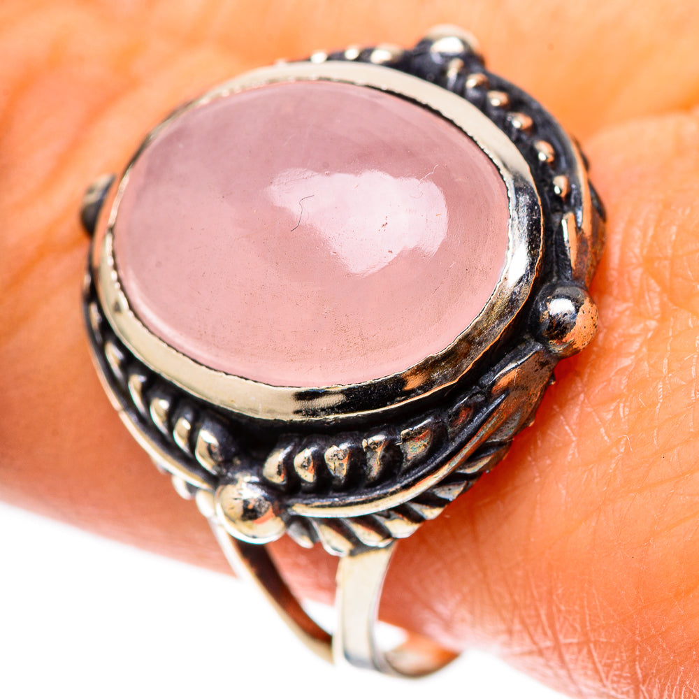 Rose Quartz Ring Size 10 (925 Sterling Silver) RING138752