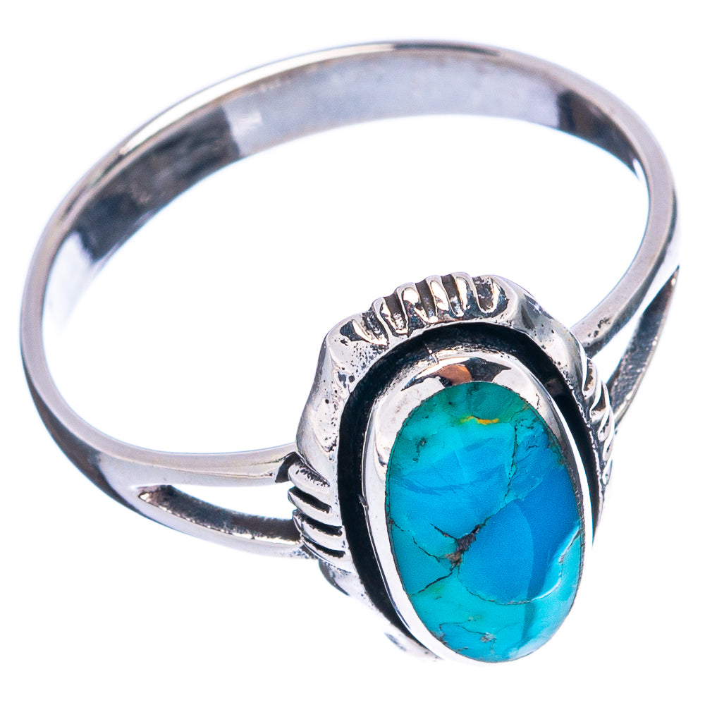 Rare Arizona Turquoise Ring Size 9.5 (925 Sterling Silver) R4861