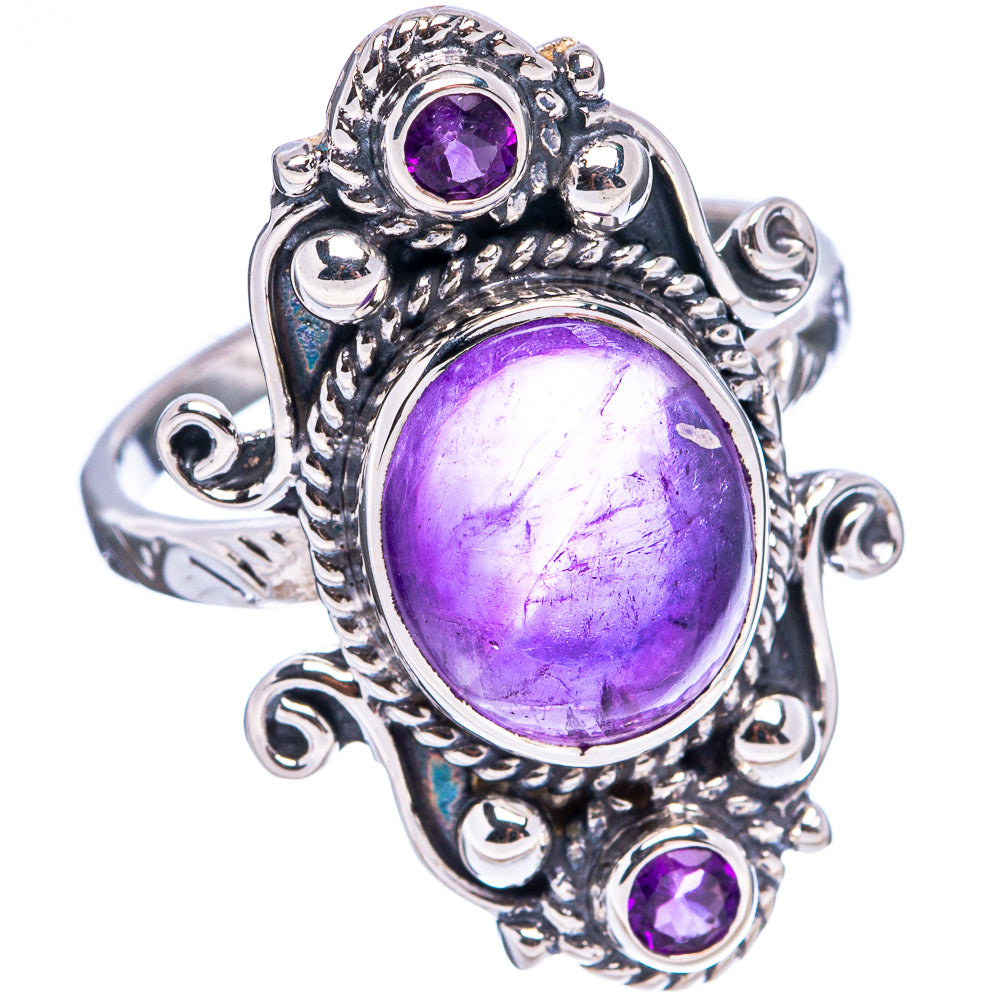 Premium Amethyst Ring Size 8.75 (.925 Sterling Silver)