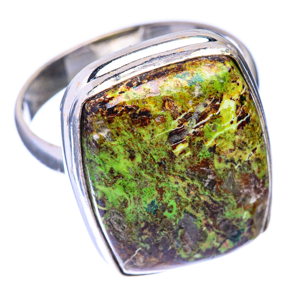 Gaspeite Ring Size 11 (925 Sterling Silver) R141457