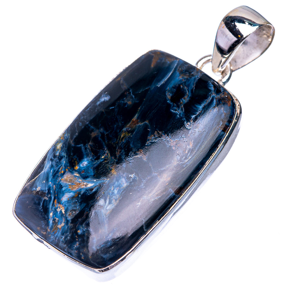 Pietersite Pendant 1 5/8" (925 Sterling Silver) P39269