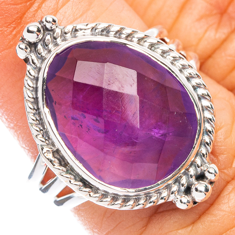 Premium Amethyst Ring Size 5.75 (925 Sterling Silver) R7618