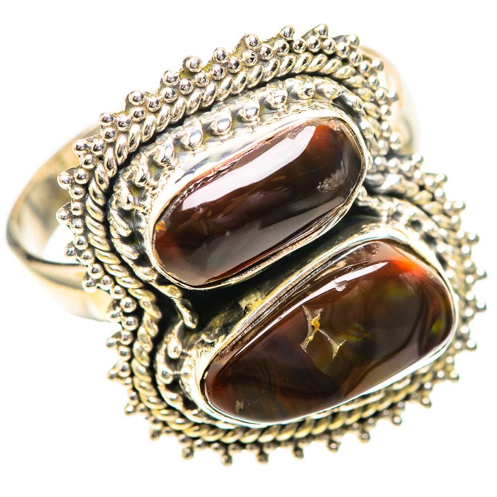 Mexican Fire Agate Ring Size 9.75 (925 Sterling Silver) RING139757