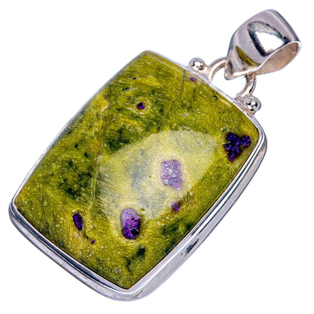 Atlantisite Pendant 1 3/8" (925 Sterling Silver) P40147