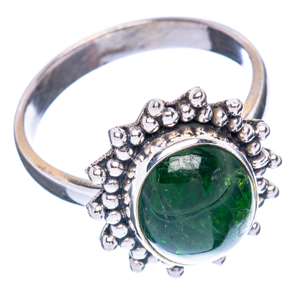 Rare Chrome Diopside Ring Size 8.75 (925 Sterling Silver) R2780