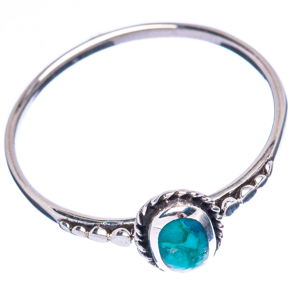 Rare Arizona Turquoise Ring Size 10 (925 Sterling Silver) R3354