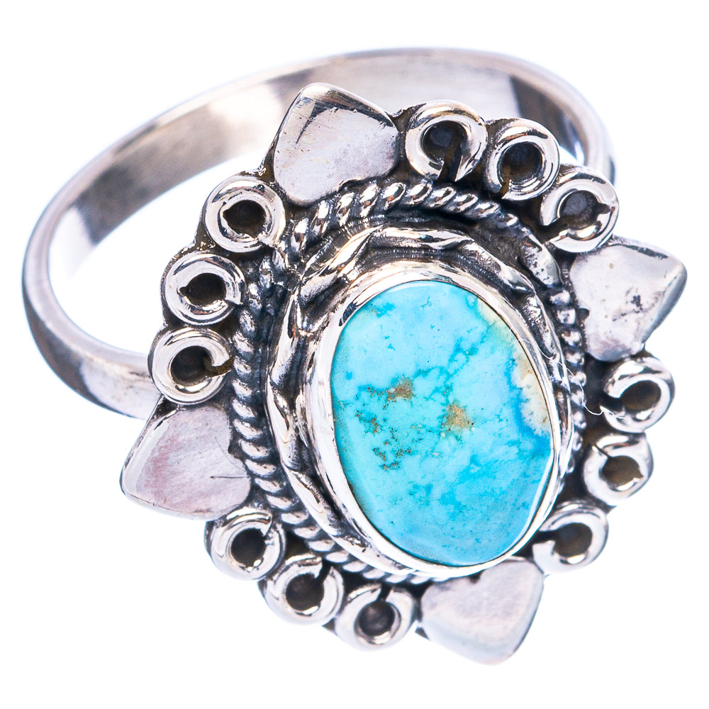 Golden Hills Turquoise Ring Size 8.75 (925 Sterling Silver) R4955