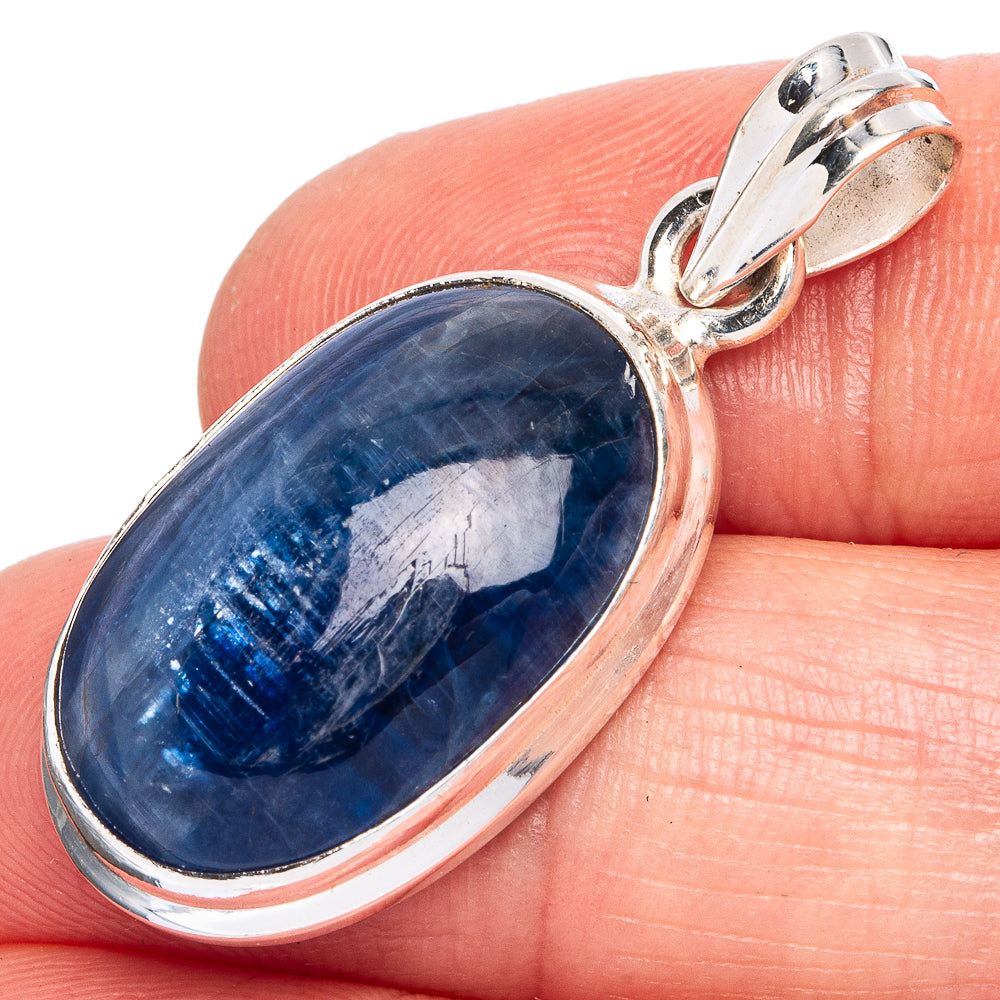 Kyanite Pendant 1 3/8" (925 Sterling Silver) P40392