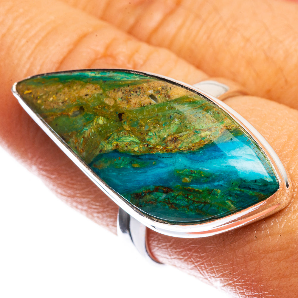 Peruvian Opal Ring Size 8.5 (925 Sterling Silver) R142513