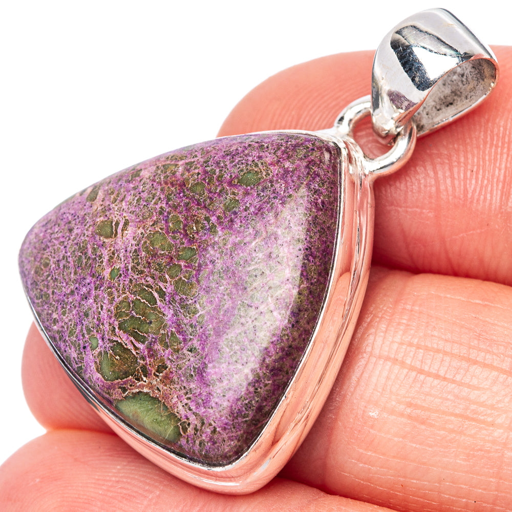 Stichtite Pendant 1 1/4" (925 Sterling Silver) P42512