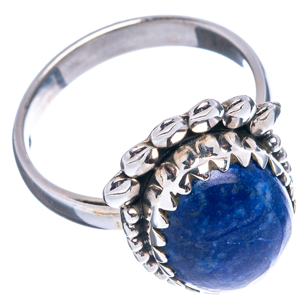 Lapis Lazuli Ring Size 6.25 (.925 Sterling Silver)