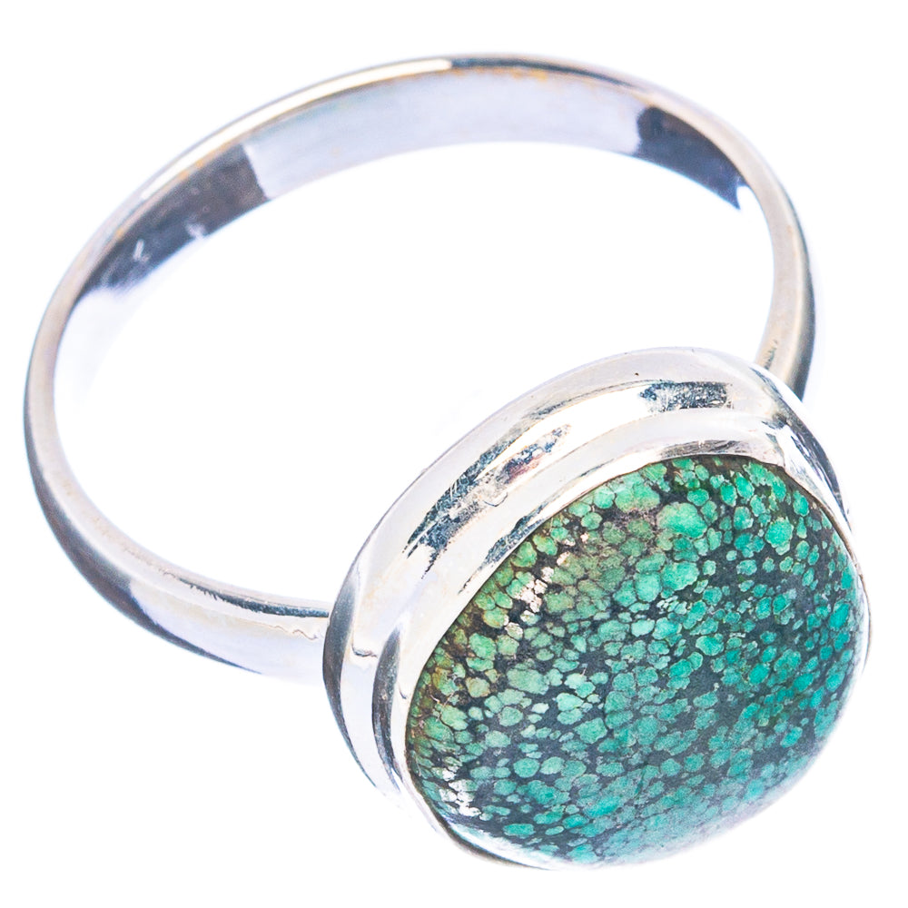 Rare Arizona Spiderweb Turquoise Ring Size 9 (925 Sterling Silver) R4766