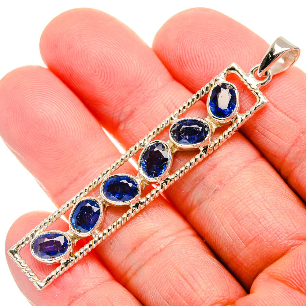 Signature Kyanite 925 Sterling Silver Pendant 2 5/8" (925 Sterling Silver) PD37816