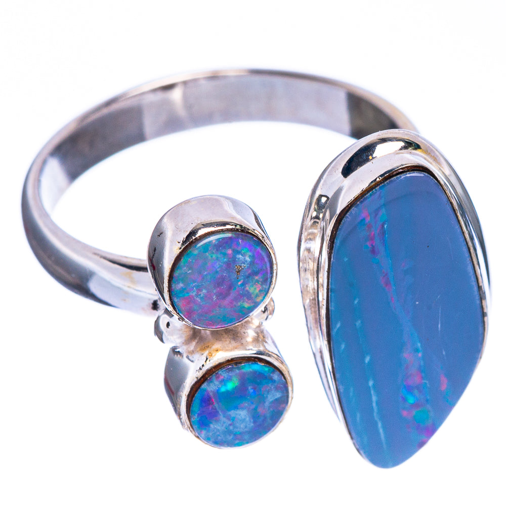 Rare Doublet Opal Ring Size 7 (925 Sterling Silver) R147235
