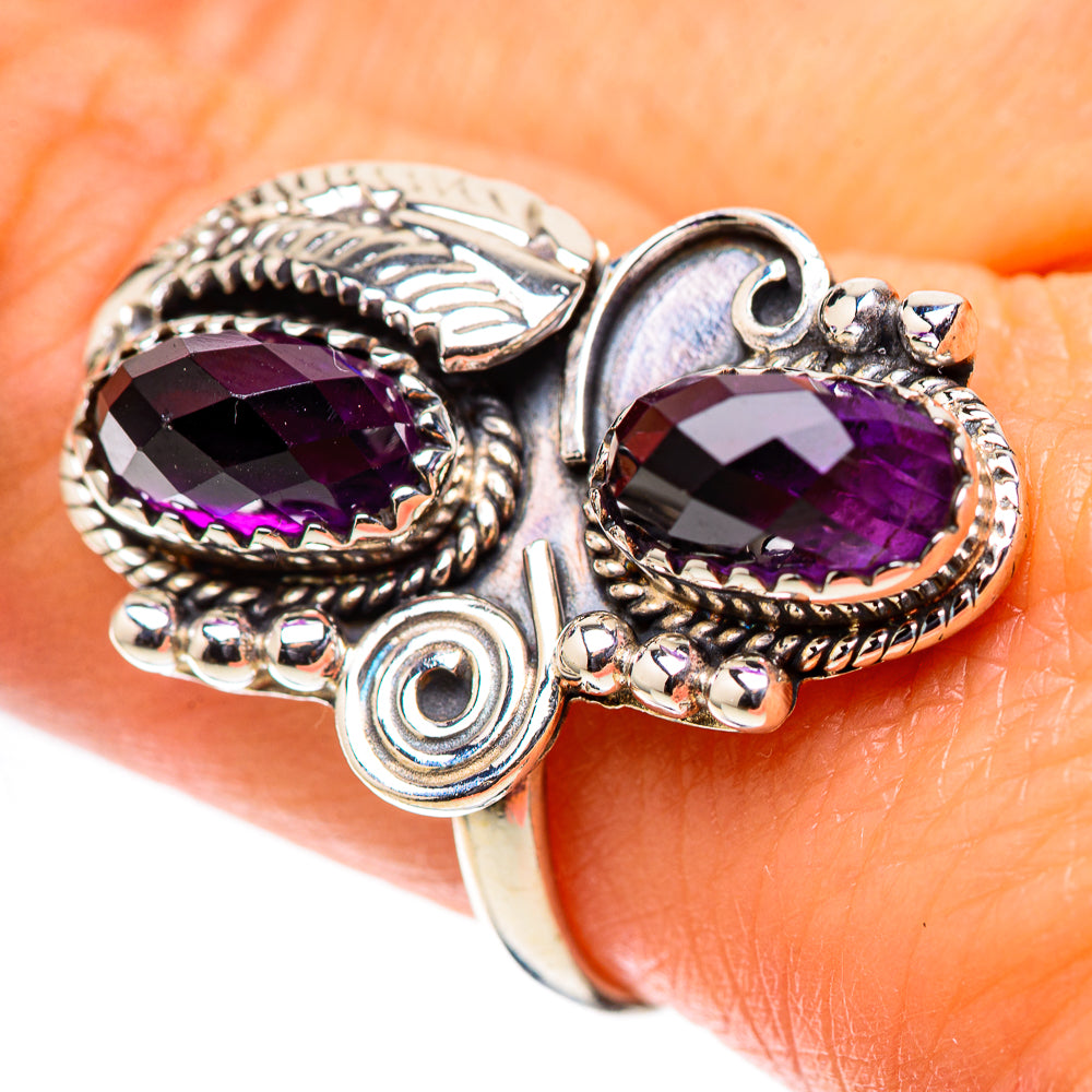 Amethyst Ring Size 9 (925 Sterling Silver) RING138332