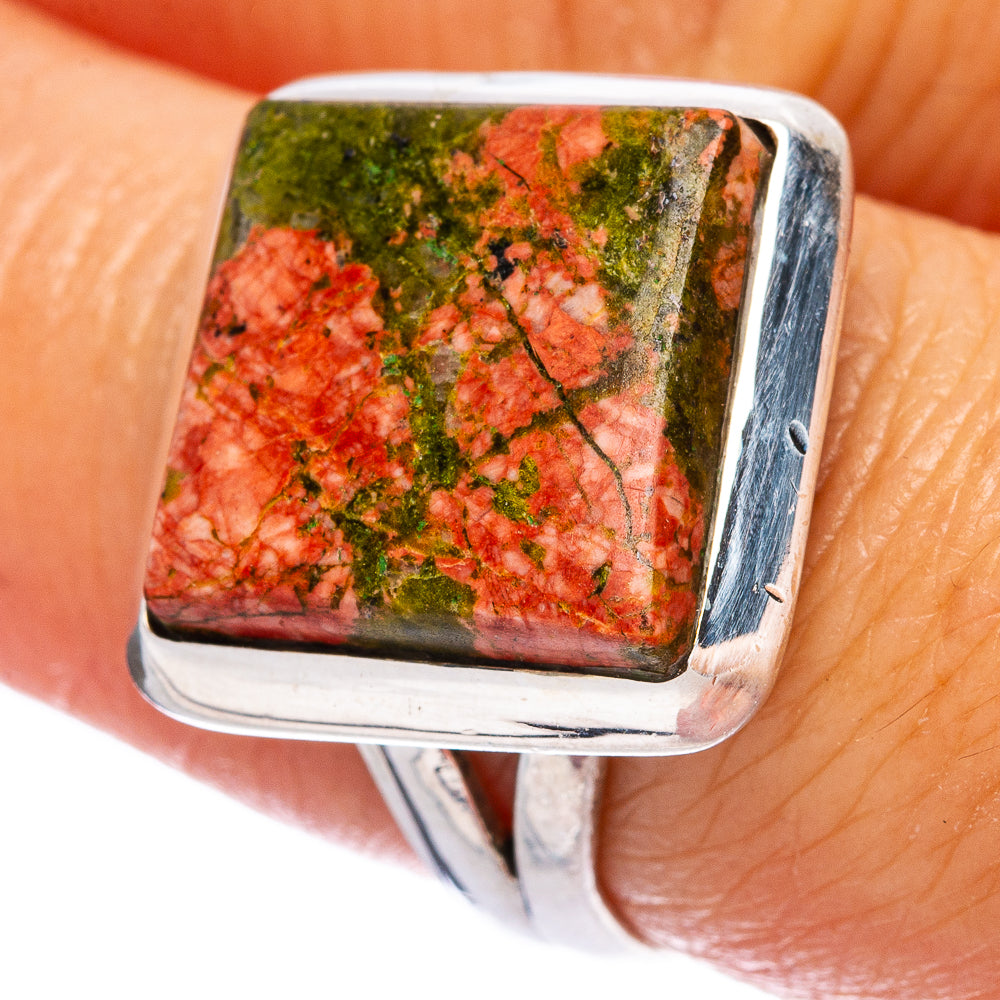Unakite Ring Size 7 (925 Sterling Silver) R146529