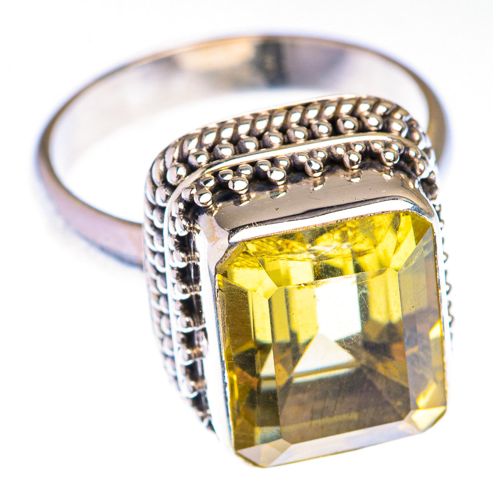 Faceted Citrine Ring Size 7 (925 Sterling Silver) RING139935