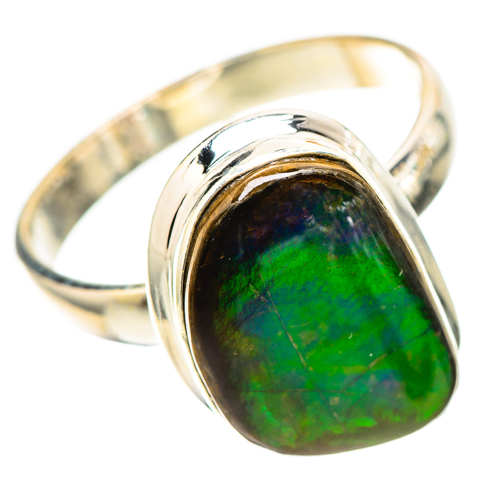 Ammolite Ring Size 10 (925 Sterling Silver) RING139232