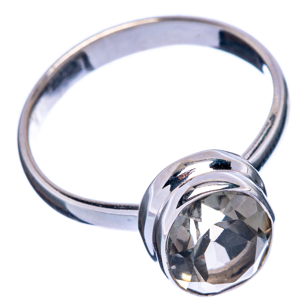 Green Amethyst Ring Size 8.25 (925 Sterling Silver) R146390