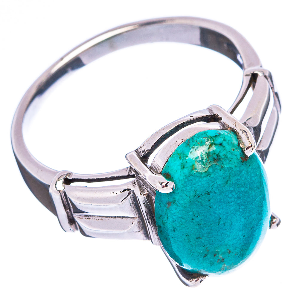 Mohave Turquoise Ring Size 8.5 (.925 Sterling Silver)