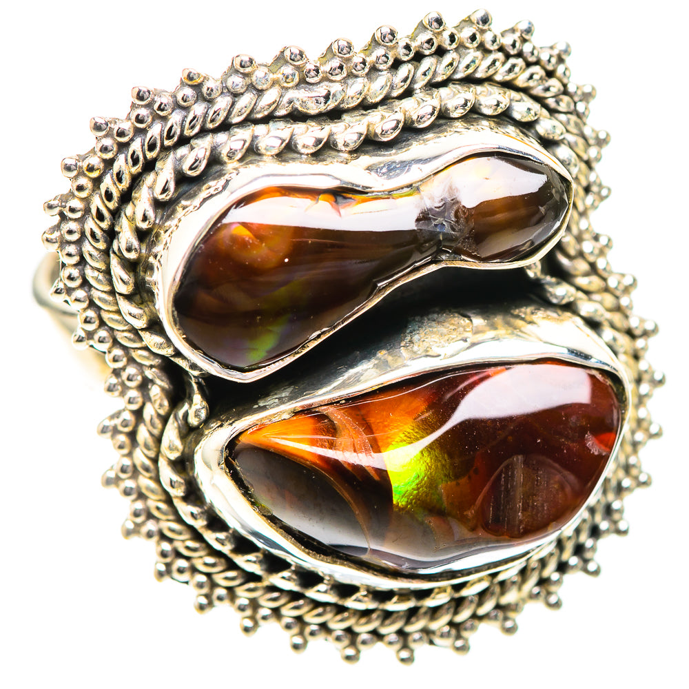 Mexican Fire Agate Ring Size 8 (925 Sterling Silver) RING139794
