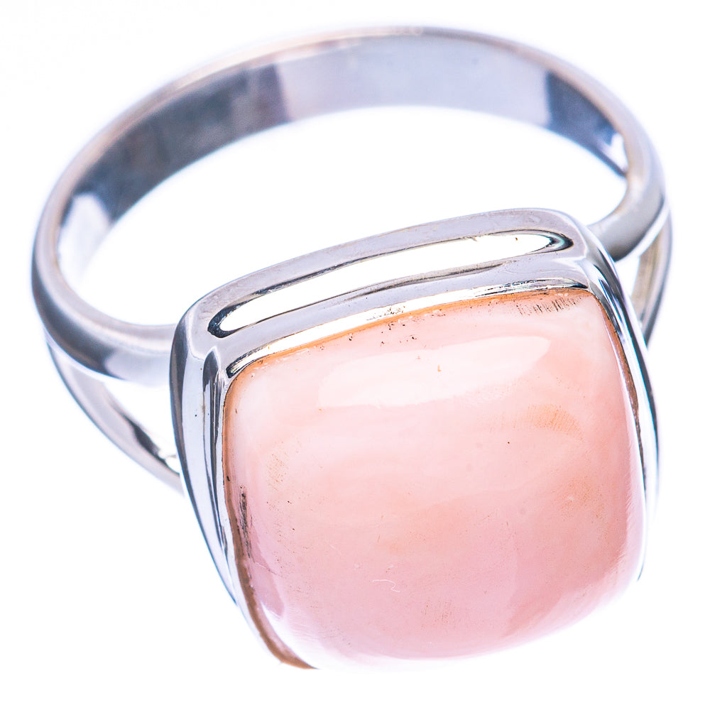 Pink Opal Ring Size 7 (925 Sterling Silver) R2116