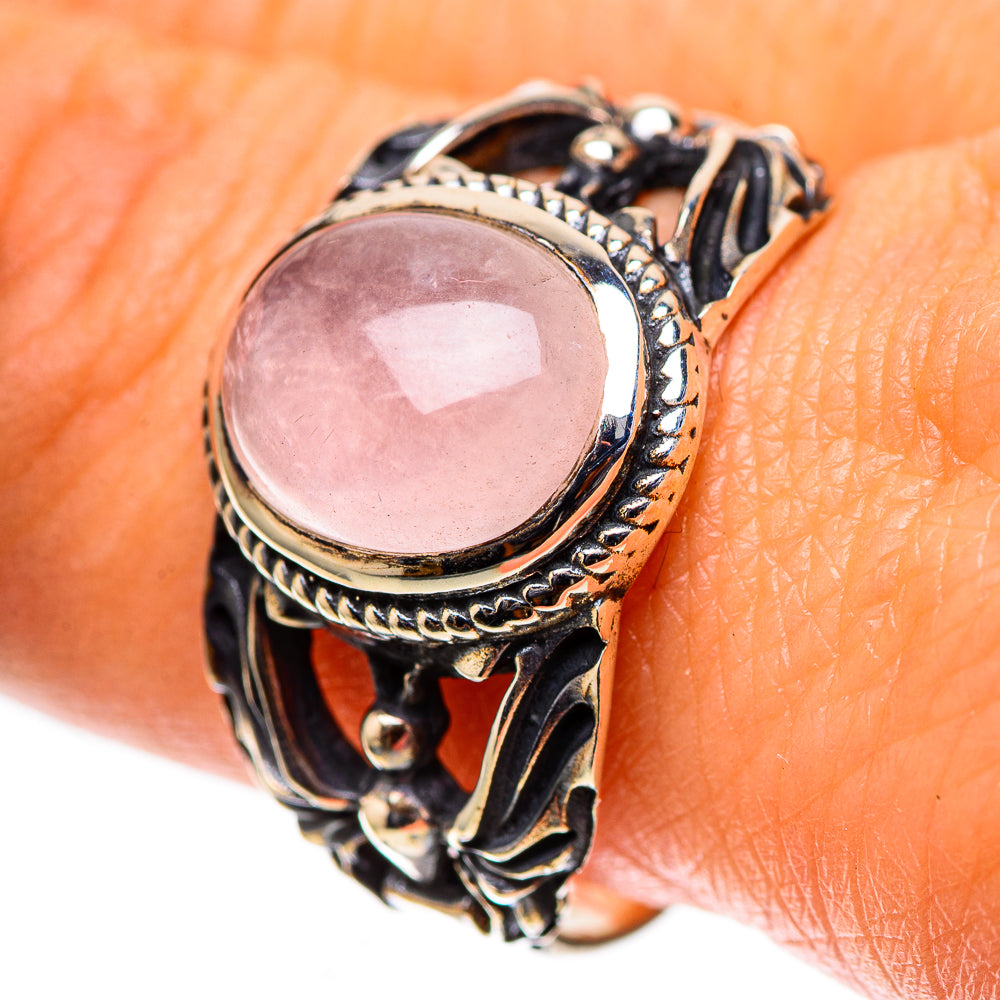 Rose Quartz Ring Size 10 (925 Sterling Silver) RING138435