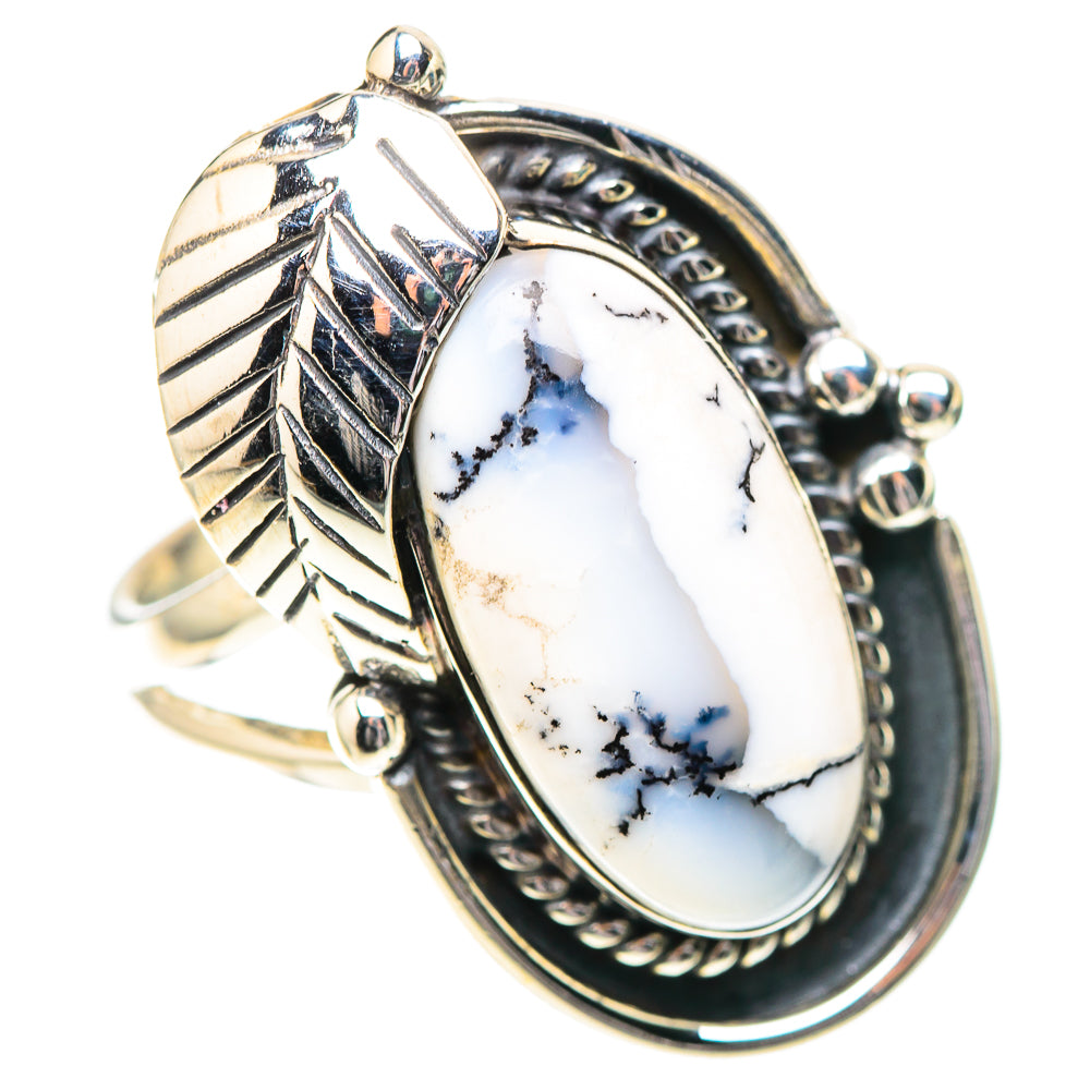 Dendritic Opal Ring Size 8.25 (925 Sterling Silver) RING138733