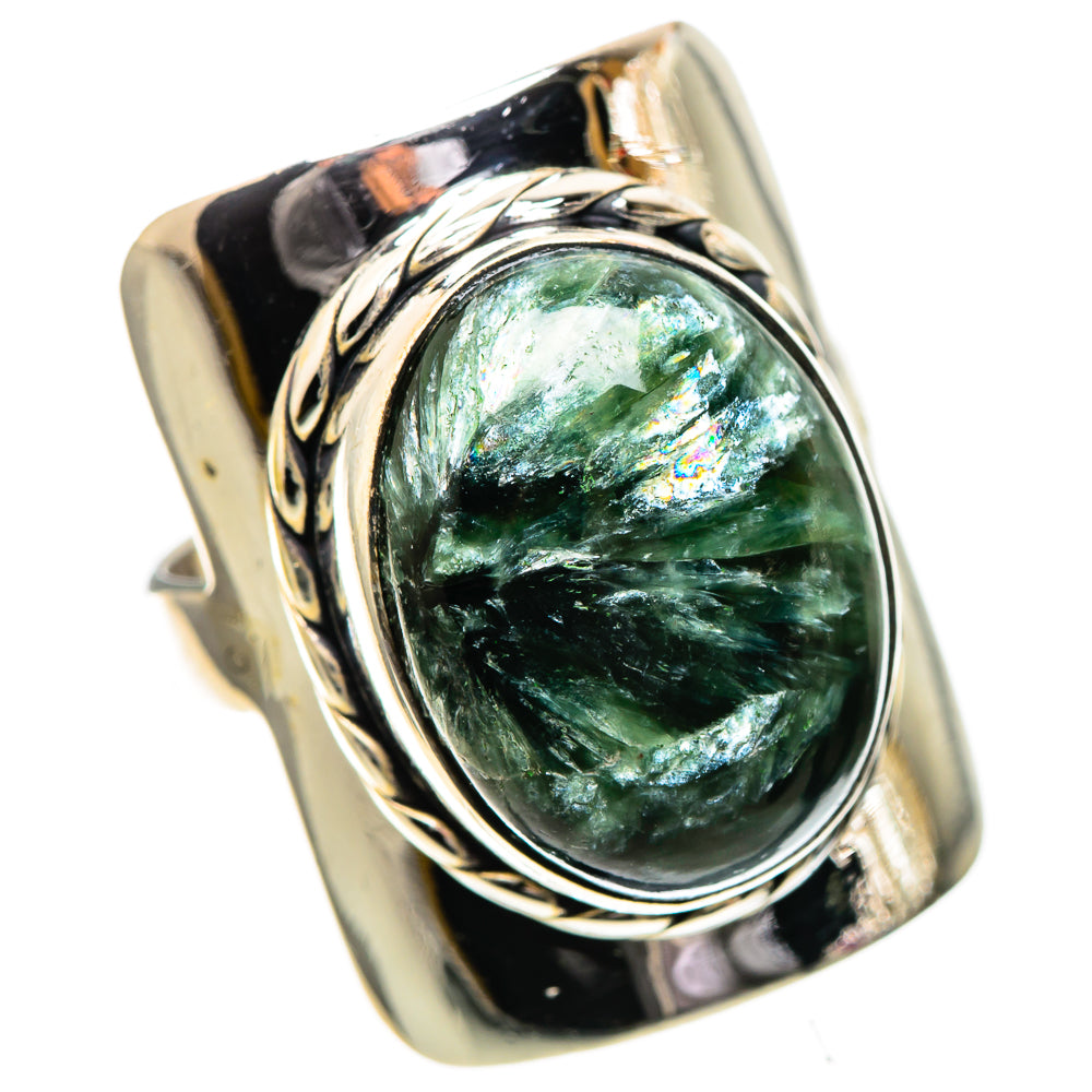 Seraphinite Ring Size 6.75 (925 Sterling Silver) RING137818