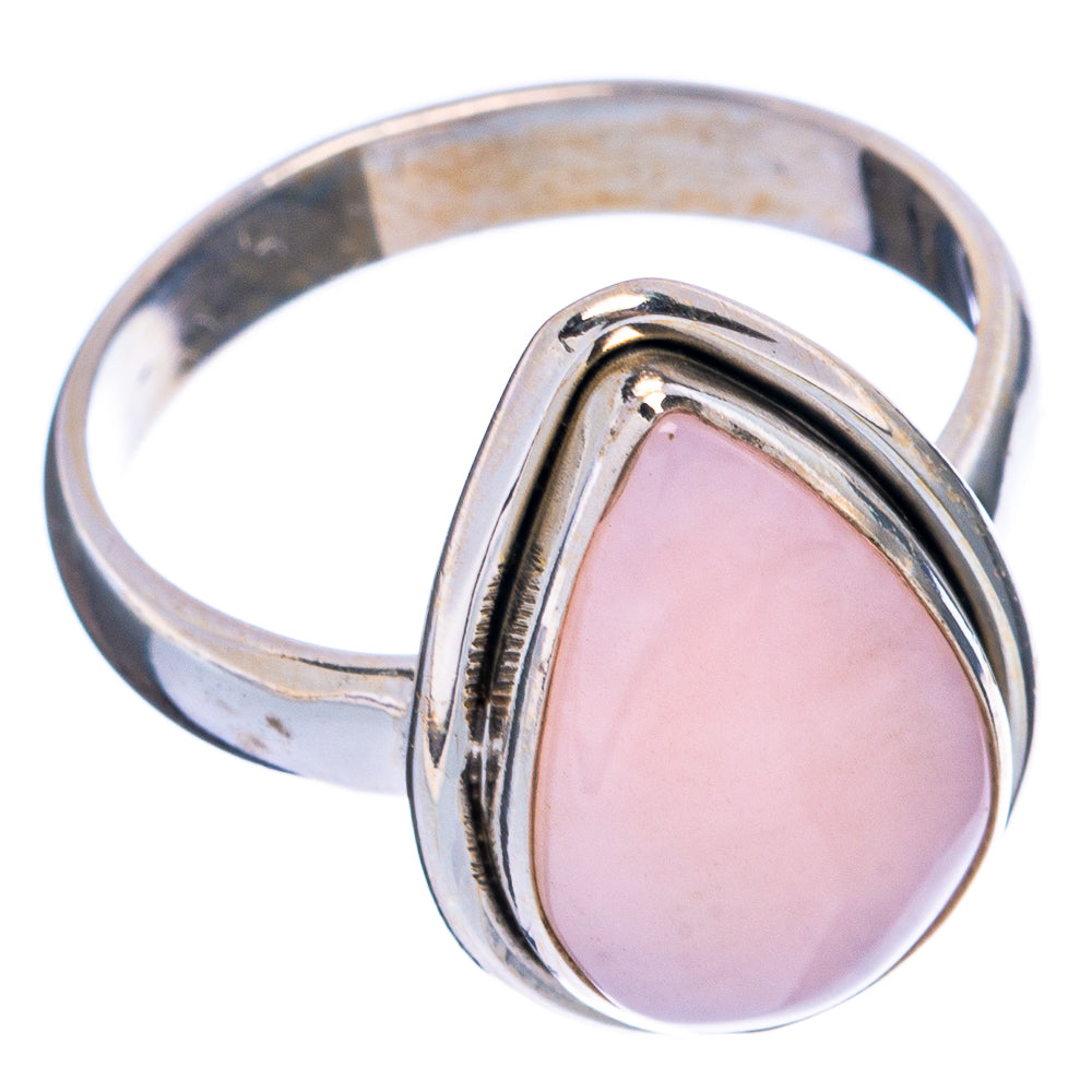 Pink Opal Ring Size 7.75 (925 Sterling Silver) R4984