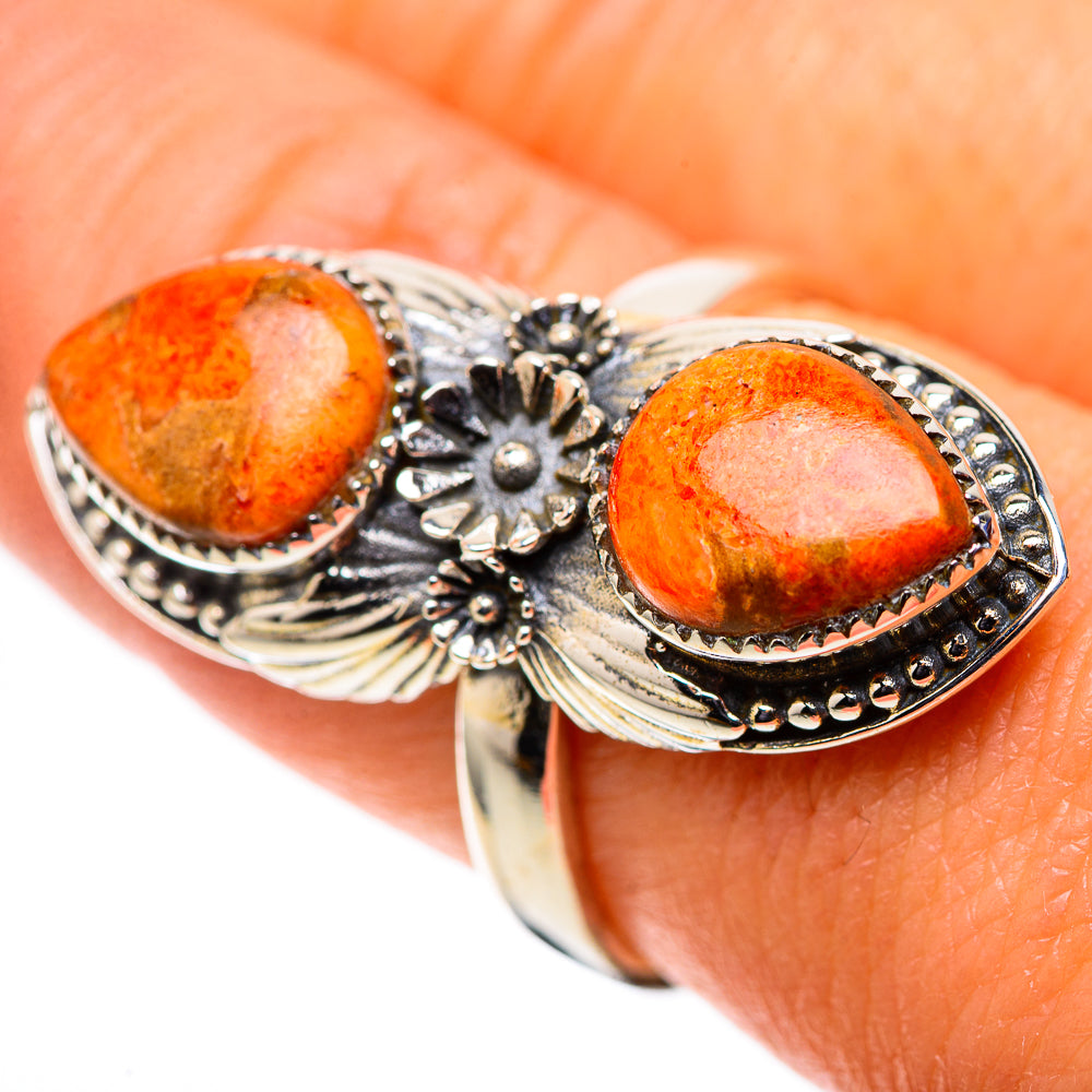 Sponge Coral Ring Size 8.5 (925 Sterling Silver) RING138356