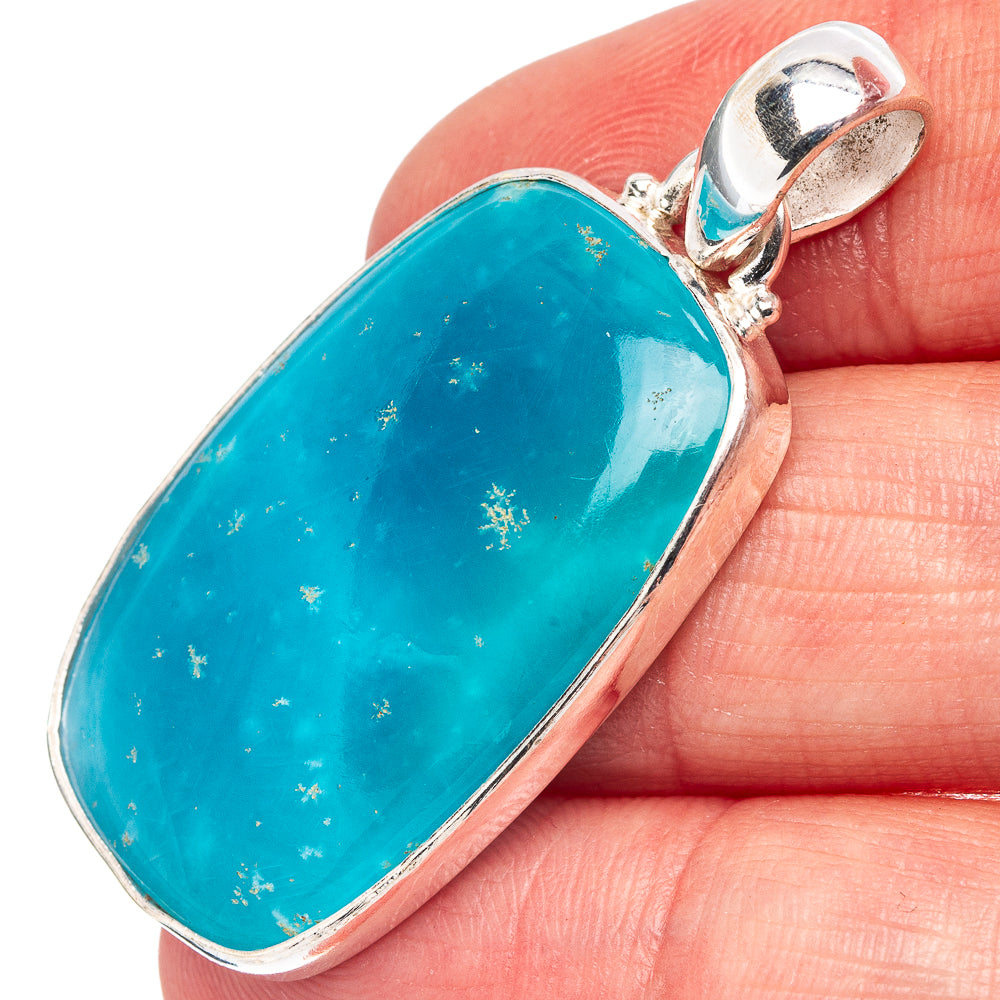 Smithsonite Pendant 1 5/8" (.925 Sterling Silver)