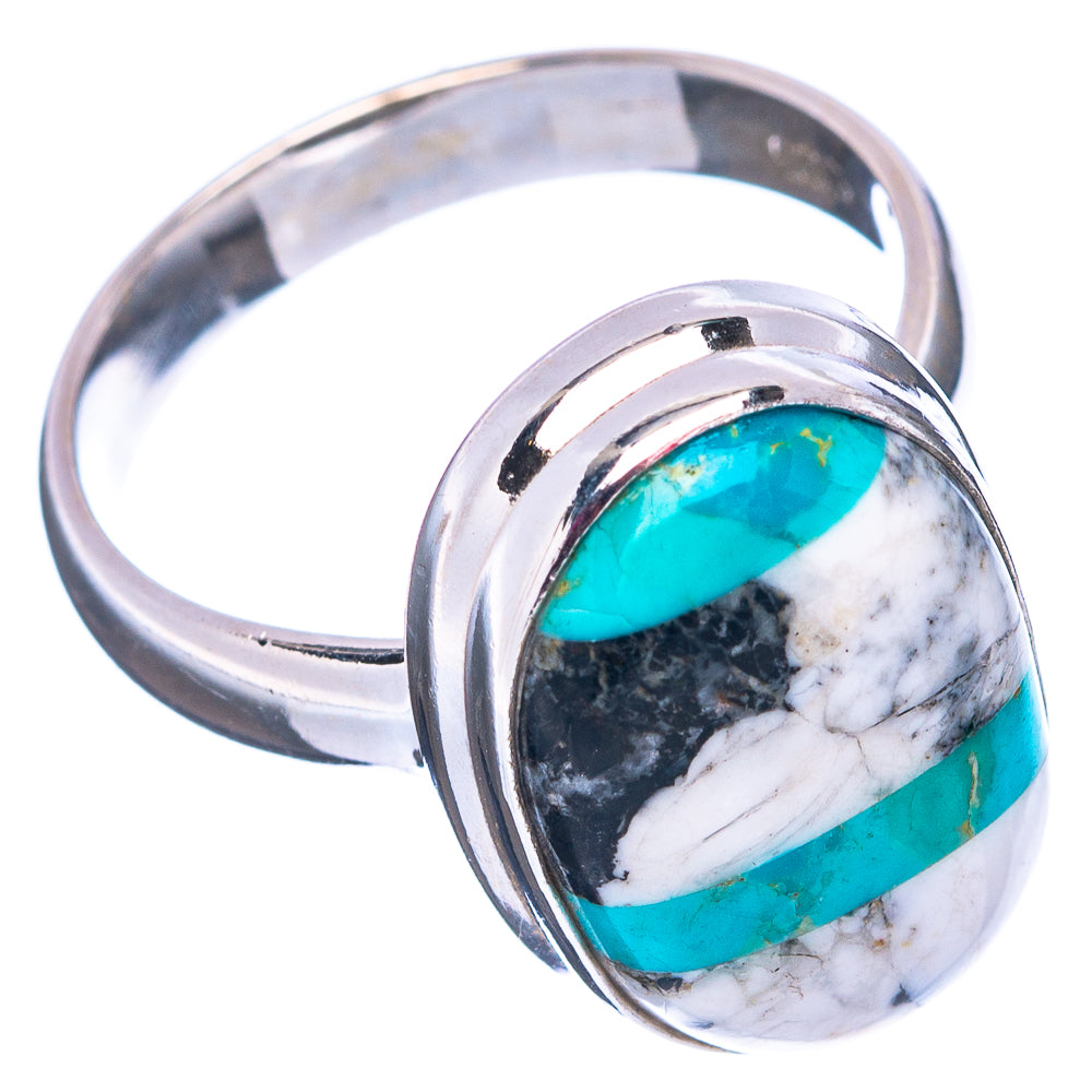 Paloma Variscite Ring Size 7.75 (.925 Sterling Silver)