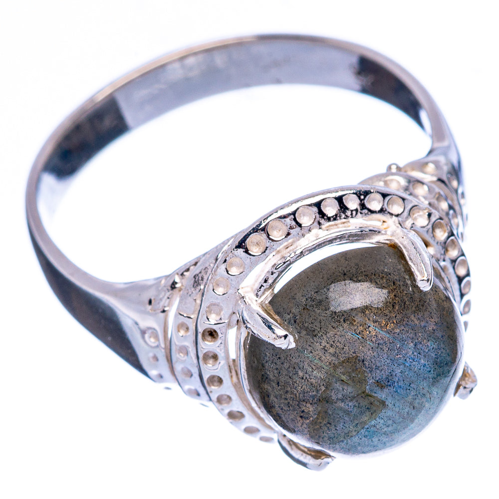 Labradorite Ring Size 8.25 (925 Sterling Silver) R146259
