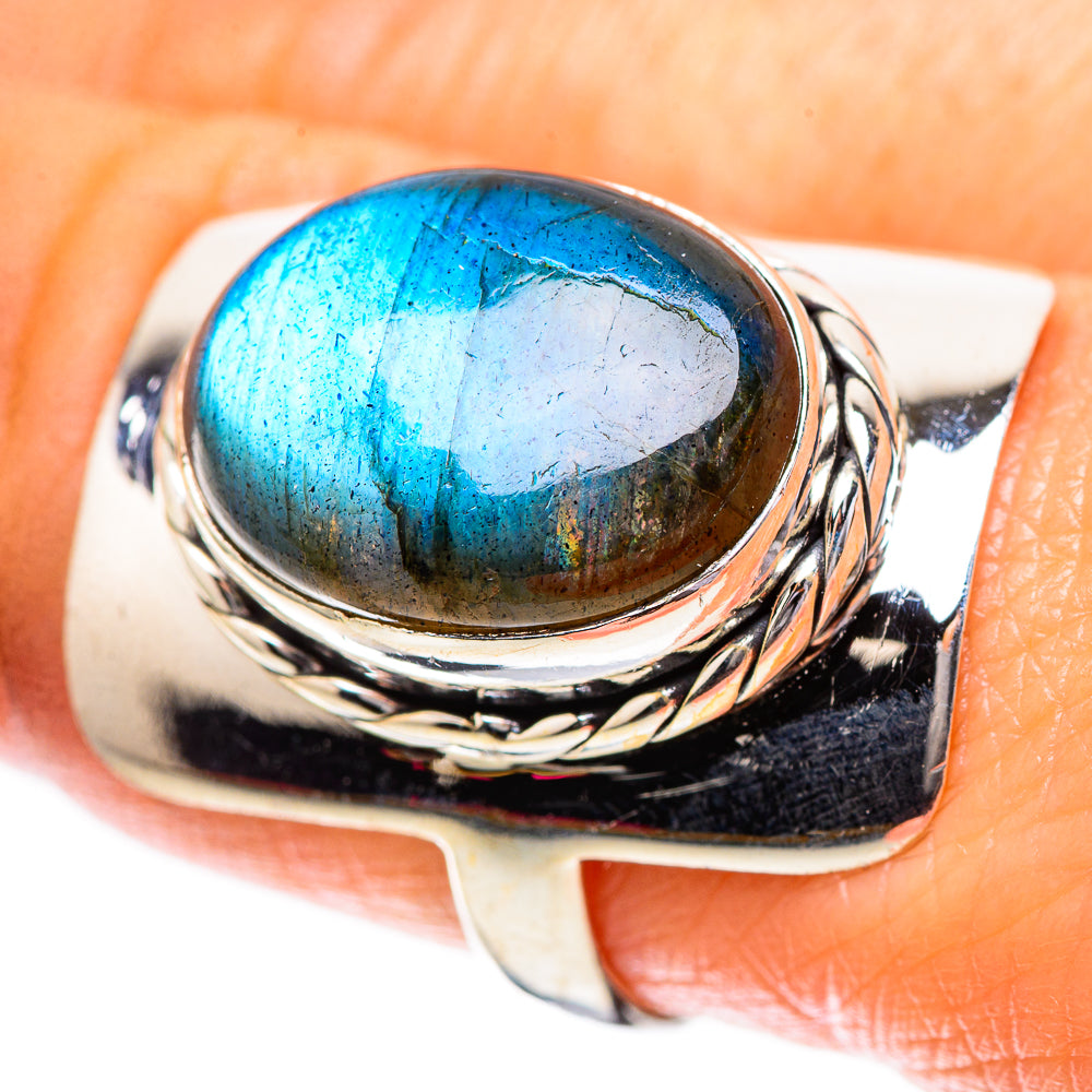 Labradorite Ring Size 9.25 (925 Sterling Silver) RING137875